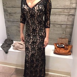 Crystal dress purchased at Lilly’s Beverly Hills